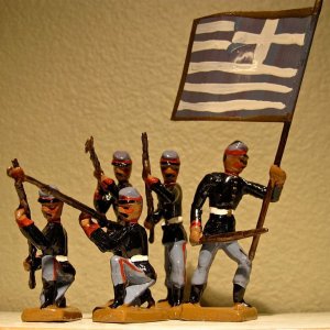 Chelsea Toy Soldier Co. Greek Infantry Russian War 1897 pic 1