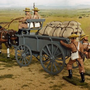 NAVAL BRIGADE SUPPLY WAGON   PUT YOUR BACK INTO IT