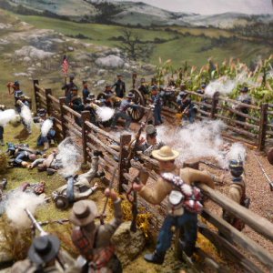 Rebs on the run at Antietam