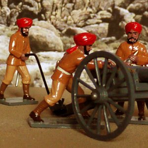 INDIAN ARTILLERY  GUN BATTERY