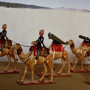 ROYAL ARTILLERY SCREW GUN SECTION - CAMEL CORPS