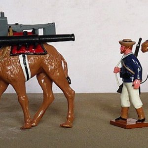 SEQ3  CAMEL SCREW GUN WITH NAVAL BRIGADE