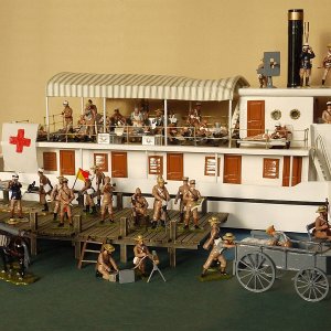 ABW HOSPITAL BOAT WITH CANOPY