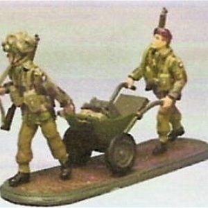 bz06 Paratroops with Supplies and Trolley