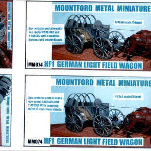 MM074 German WW2 or WW1 Field Wagon Supply Wagon Artwork .jpg