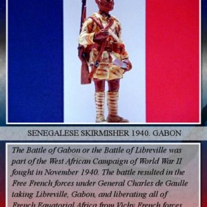 Senegalese Skirmisher, Gabon, 1940