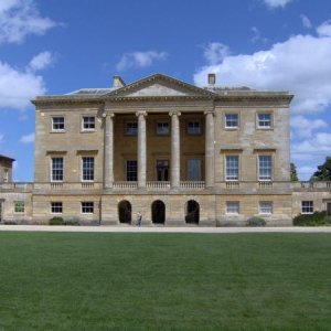 Basildon, has an interesting connection to American airborne from WWII. Also used as "Netherfield" in the new American version of Pride & Prejudice.