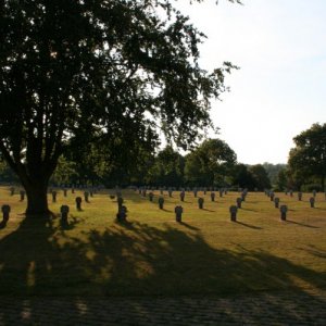 Orglandes - Large German Cemetery in the Cotentin

At least three soldiers per cross, 

10, 150 soldiers lie here.