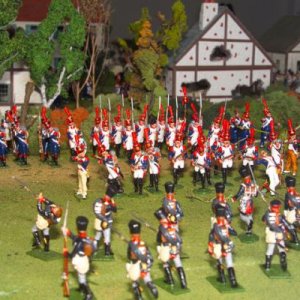 Prussian attack at Battle of Lepzig