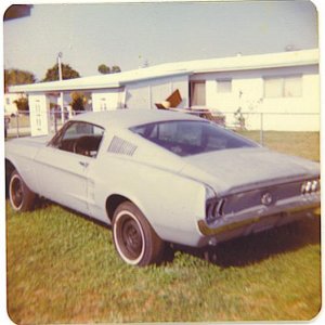 1967 Gt,GIVEN to me by a friend,engineless but solid, sold after get ready work,,an eleanor waiting to happen