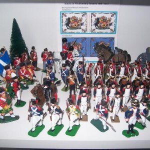 Various manf.,some old britains,some of my own