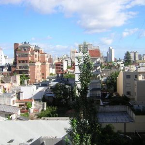 Is this an awesome view or what?  This was off our apartment balcony.