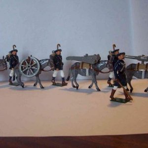 French Mountain artillery by Guillermo Hiriart