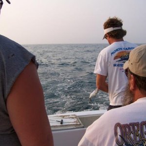 In-shore fishing with my sons off Cape Hateras N.C.