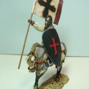 crusader mounted std bearer