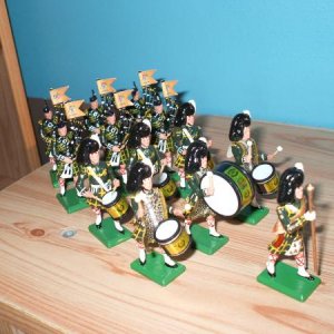 The Gordon Highlanders, The Drum & Pipes Band.