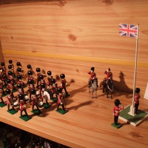 British Toy Soldier Company,
Scots Guards Parade ground.