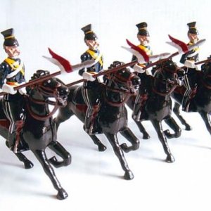 Britains 17th Lancers from the Light Brigade series set # 3113 issued 1997.