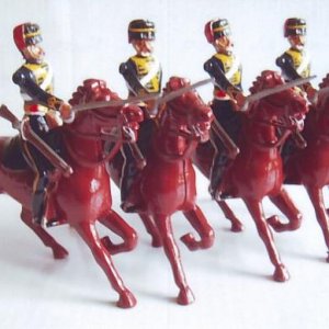 Britains 8th Kings Royal Irish Hussars from the Light Brigade series set # 3109 issued 1997.