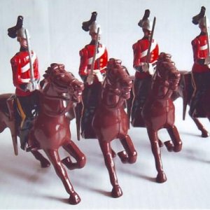 Britains 1st Royal Dragoons. They were part of the Heavy Brigade at Balaklava. set # 8830 came in single boxes issued 1993. If you wondered why some D