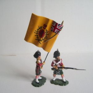 Frontline CW4. 93rd Highlanders Balaklava Showing Standard & Rifleman.