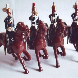 Britains set # 8828 The 6th Dragoon Guards.