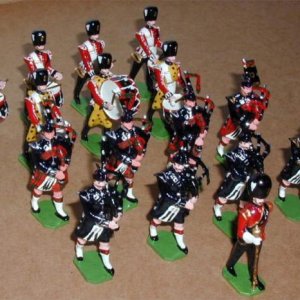 Pipes and Drums of the Royal Scots Fusiliers (unfortunately not anymore in my collection)