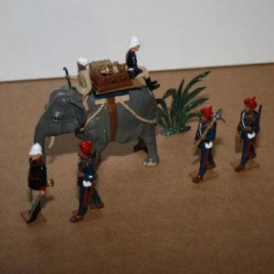 Hiriart - Elephant carrying mortar  (I must say I've been a bit disappointed by this one)