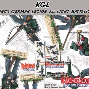 kgl 2nd light bat plate detail