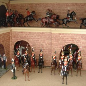 Old Britain's Cavalry with some Steadfast onlookers