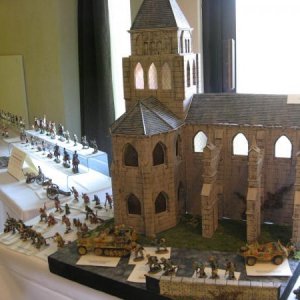 Church diorama by Alex Prieto (alexdakar)