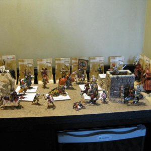 Knights--something for everyone with King & Country and Schleich