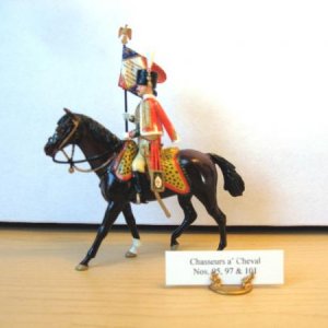 Chasseurs A' Cheval, Standard Bearer