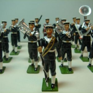 Royal Navy Band from recast Britain's