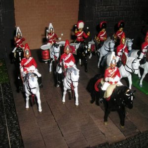 The one mounted band I have.This`s a 2 part set I only have the one.Mounted band of the Life Guards with help from the Royal Scots Dragoon Guards Moun