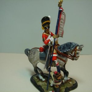 Sgt Ewart Royal Scots Greys capturing the 45 line regt at Waterloo.casting by Tradition