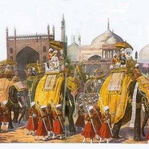 Menpes   Delhi Durbar Procession