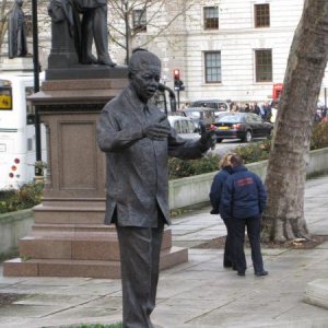 Nelson Mandela statue, Parliament Square