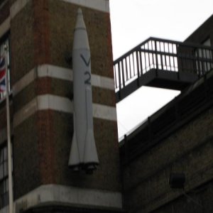 I was surpised to see this V2 on my tour of London