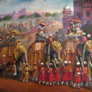 Delhi Durbar. Arranged by the Viceroy to celebrate the corontion