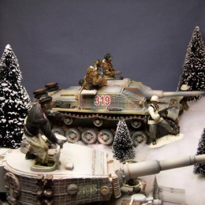 The Collectors Showcase Winter Tiger and Stug