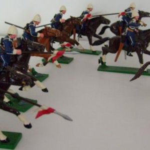 ZULU WAR   17th LANCERS   CHARGE