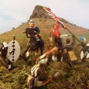 ZULU WAR -  SAVING THE FLAG