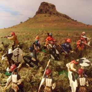 ZULU WAR -  NATAL NATIVE CONTINGENT ISANDLWANA