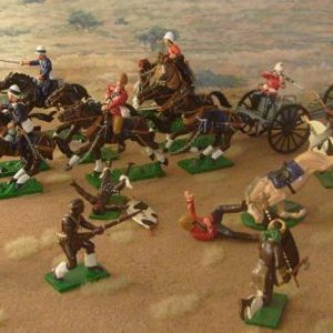 ZULU WAR -  TRYING TO SAVE THE GUNS