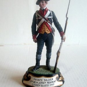 Chas Stadden # 11 Private Soldier, 3rd New Jersey Regiment (Jersey Blues) 1777. ++