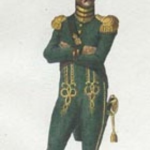 Colonel-Commandant of the Chasseurs Carabiniers
The Westphalian Army in 1810: the Uniform Plates of Alexander Sauerweid (Plate 12)