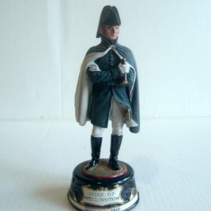 Chas Stadden # 57. The Duke of Wellington. First issued in the Waterloo Chess set as the King piece of the British Army. Later released as a single on