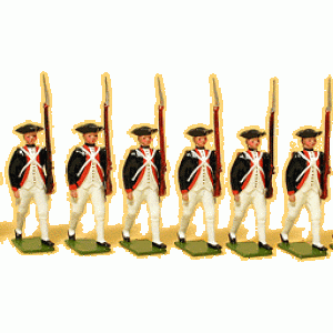 152 Continental Infantry Marching