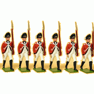 162 British Grenadiers Marching